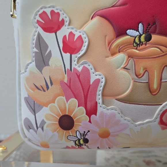 Loungefly Disney Pooh Floral Backpack. Midsized NWT. New Release